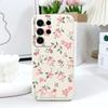 Floral Scent Phone Case For Samsung Galaxy S25 FE S24 S23 S22 S21 S20 Ultra Plus Note 20 Ultra 10 Plus Cover