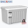Rolling Plastic Storage Bins
