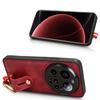 For  15 Ultra Case Fashion Ring WristStrap Leather Phone Holder Case For  15 Ultra Drop-Resistant Cover