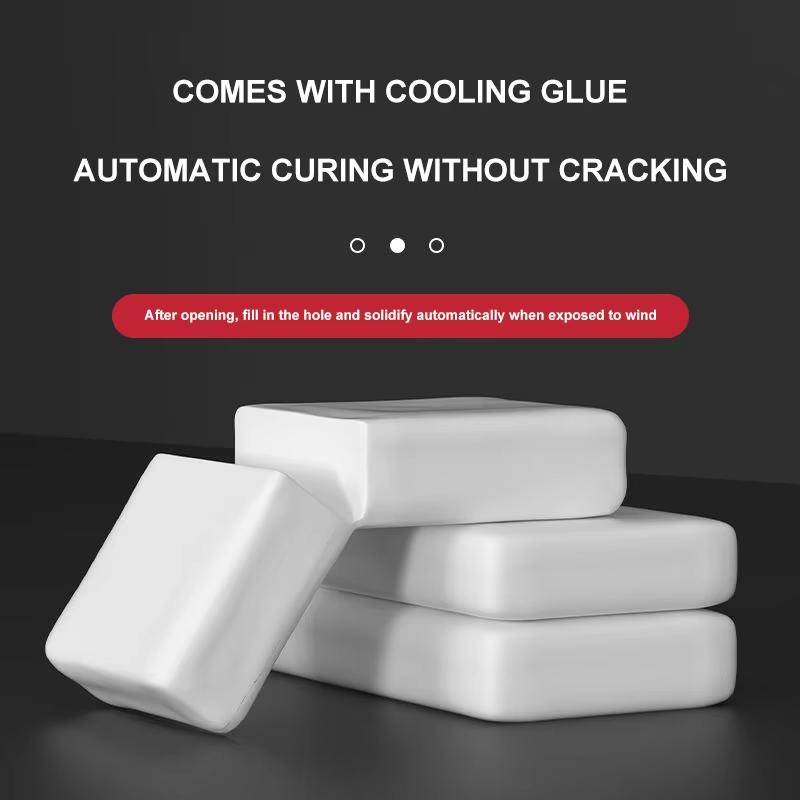 5/10Pcs White Seal Putty Waterproof Duct Seal Repair Sealing Clay Quick-Drying Putty for Pipe Connection Wall Hole Air Condition