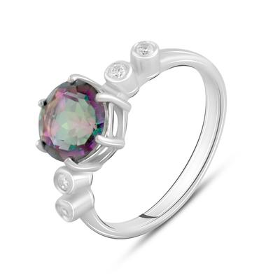 Stříbrný prsten s mystic topazem 1,85ct (2118718)