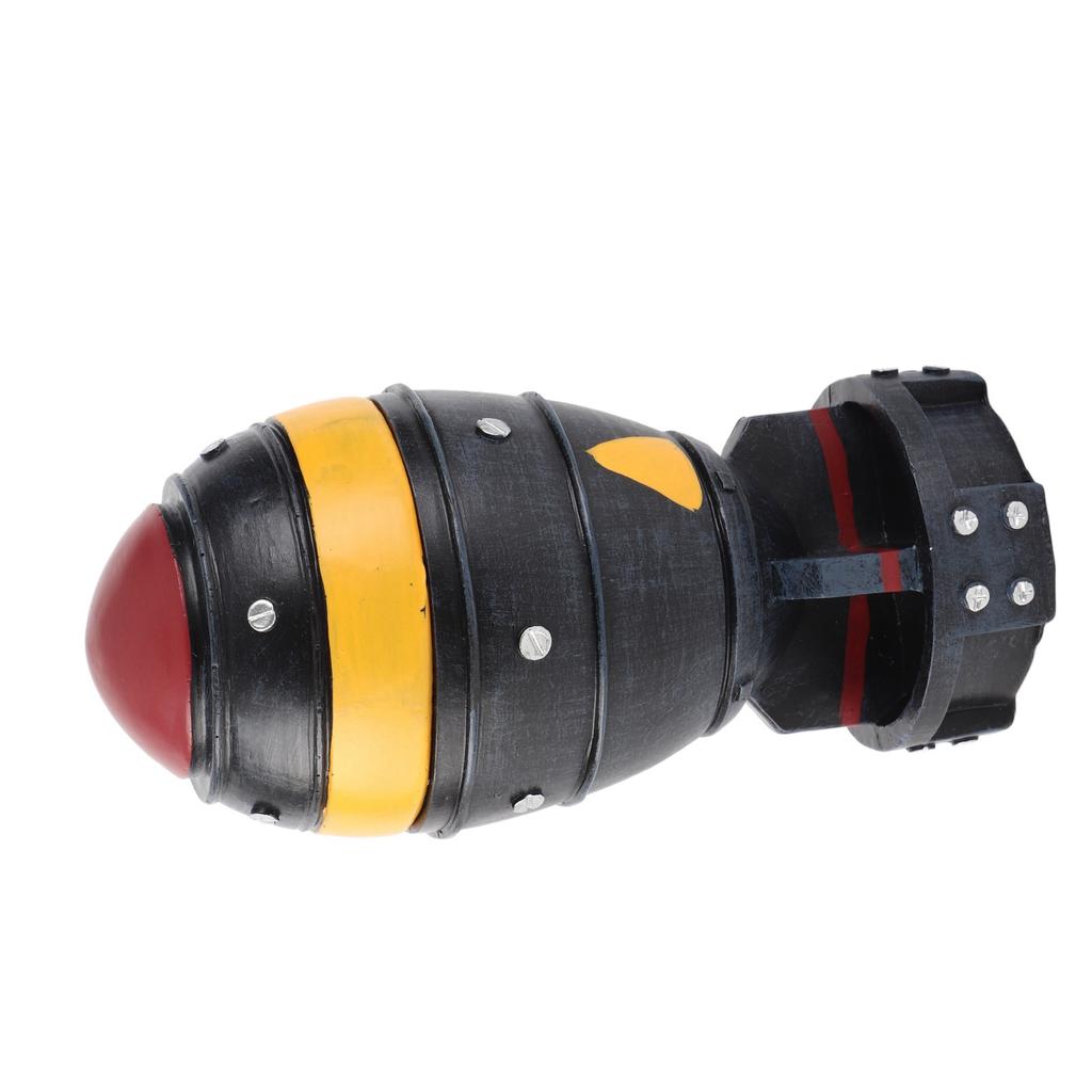 Bomb Storage Box Retro Decorative 3D Resin Craft Model Mini Storage Bin for Keys Beads Cotton Swabs