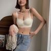 Women Lace Push Up Bras Wireless 1/2 Cup Underwear Sling Lingerie For Female Sexy Bras Backless