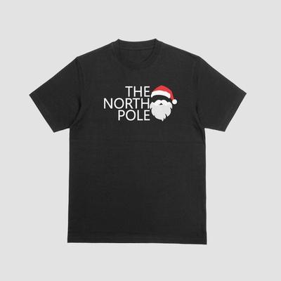 Christmas North Pole Unisex Gift Santa Claus Elf Funny Gift Black and White