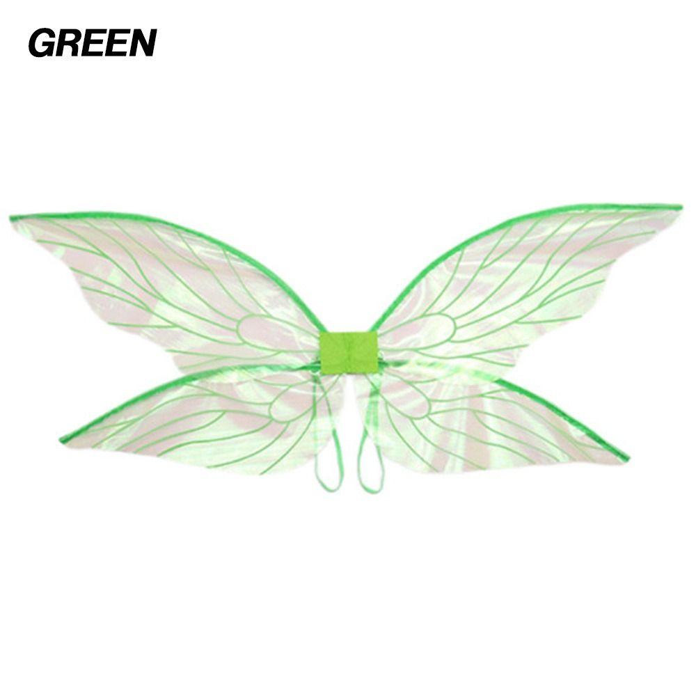 New Gift Girls Fairy Wings Costume Accessories Party Favor Cosplay Costume Dress-Up Wings Butterfly Cicada Wing Fairy Wings