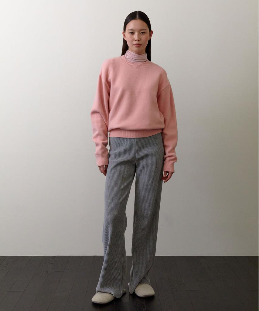38COMEONCOMMON Classic Crewneck Knit (Light Pink)
