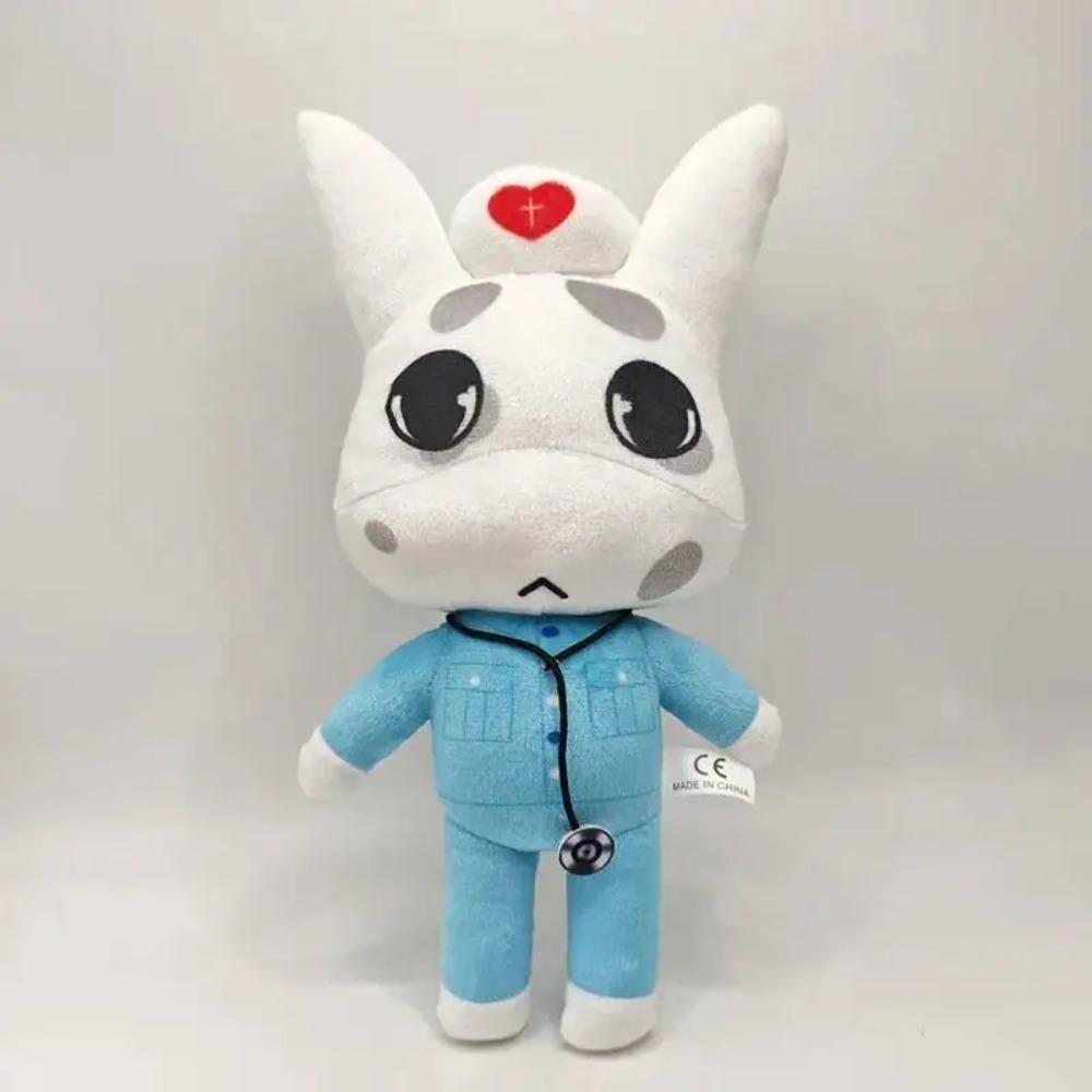 2026 New Horror Animal Hospital Anomaly Plush Doll Toy Soft Stuffed Cartoon Animal Plushie Home Decoration Fans Halloween Gift