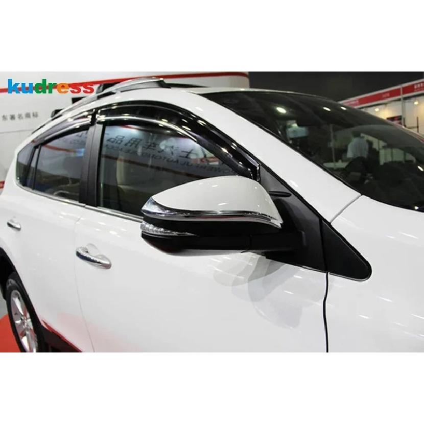For Toyota RAV4 RAV 4 2013 2014 2015 2016 2017 2018 Chrome Car Side Door Rearview Mirror Cover Trim Molding Strip Accessories