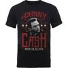 Johnny Cash Unisex T-Shirt: Man In Black