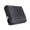 Outdoor Chair Cover Black Oxford Cloth Waterproof Wind Dust UV Proof Furniture Cover with Buckle Adjustable Drawstring