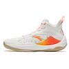 Jianshan 2.5 Lite Comfortable Versatile Shock Absorption Wear-Resistant Non-Slip High-Top Basketball Shoes Men Sneaker White Orange 912511603Q-1