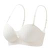 Nahtloser Push-Up-BH für Damen: Verbesserter Halt, Ohne Bügel, Auslaufschutz, Feste Schale, Seitenhalt, Einteiler-Design.