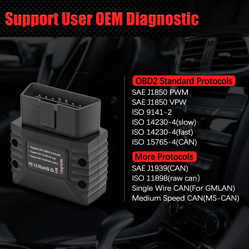 Vgate VLinker MC+ For BimmerCode FORScan ELM327 V2.2 Bluetooth 4.0 OBD2 Scanner OBD 2 WIFI Auto Car Diagnostic Tools Better Than ELM327