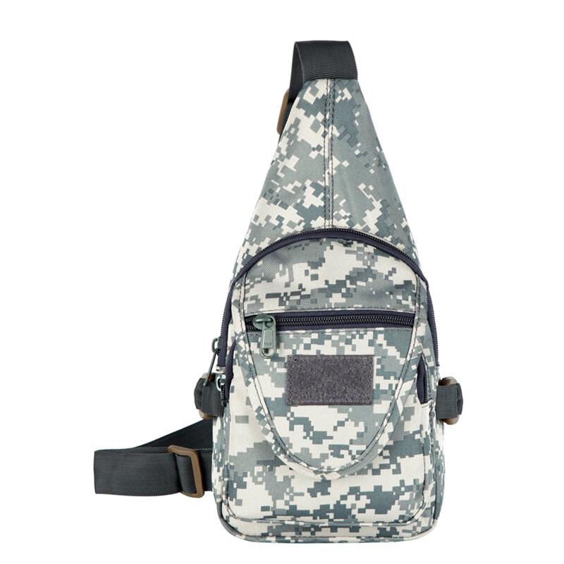 Мужская многоцелевая тактическая камуфляжная сумка-слинг