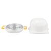 Microwave Egg Boiler Steaming Cutting Dual Use 4 Cavities Fast Microwave Boiled Egg Cooker for Home