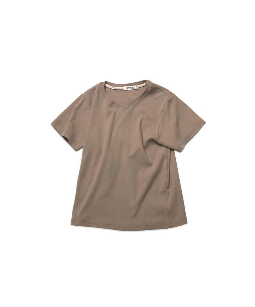 COTTON BELL Daily Fit T-Shirt - Mocha Beige
