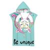 Unicorn Hooded Cloak Pink Quick Dry Large Beach Bath Towel Microfiber Wetsuit Adult Child Parent-Child Changing Poncho Bathrobe