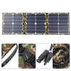 45W Portable Folding Solar Panel Cell Charger Dual USB IP65 Waterproof Mobile Power Supply