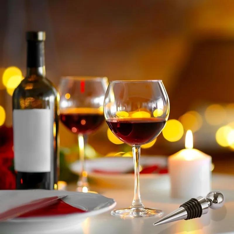 Bottle Stopper Wine Bottle Stopper Reusable Wine Corks Keep Wine Fresh Stopper Wine Corks for Camping Party Wedding Bar Tools