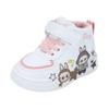 Autumn/Winter 2025 Girls' Cute Rabbit Toddler Sports Shoes - Soft Sole, Versatile, White