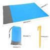 Waterproof Pocket Beach Mat Folding Beach Blanket Camping Mat Lightweight Lightweight Mat Outdoor Picnic Mat
