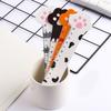 19cm Cute Cat Paw Wooden Straight Rulers, Kawaii School Office Supplies Planner Accessories Student Prize
