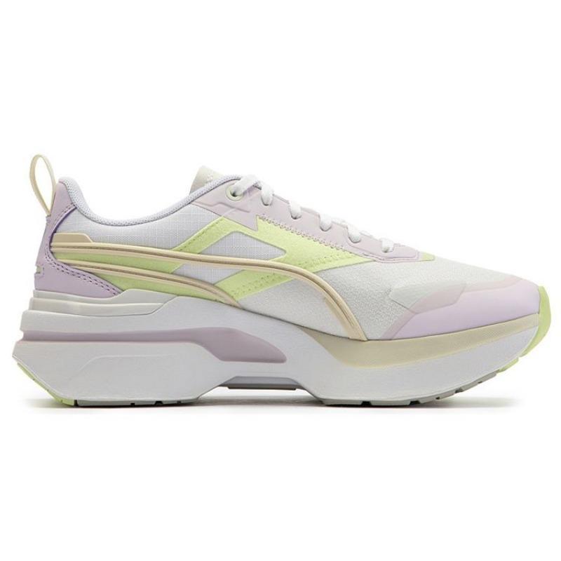 Puma Kosmo Rider Pastel Wns Women Low-top Textile Casual Shoes White Yellow Pink 384044-02
