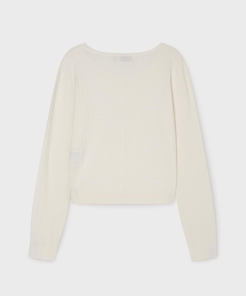Who.A.U Punching Skashi Cardigan (Set-Up) / Whckg2433F