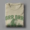 Herren T-Shirts Patapim Der Brr Brr Wald Troll Italienischer Hirnfraß Vintage Baumwoll T-Shirt Kurzarm T-Shirts Oberteile Party