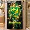 Beach TowelNorwich City Custom Name Text Personalized Soft Towel for Beach Pool Indoor Home Decor Gift