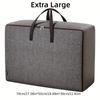 1pc Large Capacity Storage Bag, Durable Luggage Zipper Bag, Foldable Clothing Sorting Bag