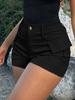 2025 New Style Women's High-Waisted Button Street Cargo Shorts