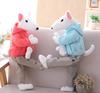 Bull Terrier Stuffed Animal Street Dancing Dog [Monshop] (Pink)
