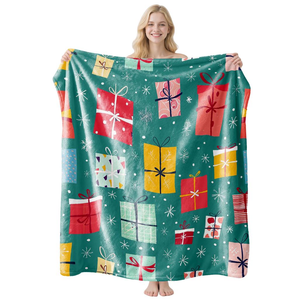 2026 Christmas flannel blanket is universal for all seasons