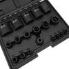 EP Socket Sets 19 PCS CR V 1 4in 3 8in 1 2in Drive Female External Torx Star Socket Set EP4 EP32