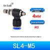 Pneumatic Quick-Insert L-Type Flow Control Valve