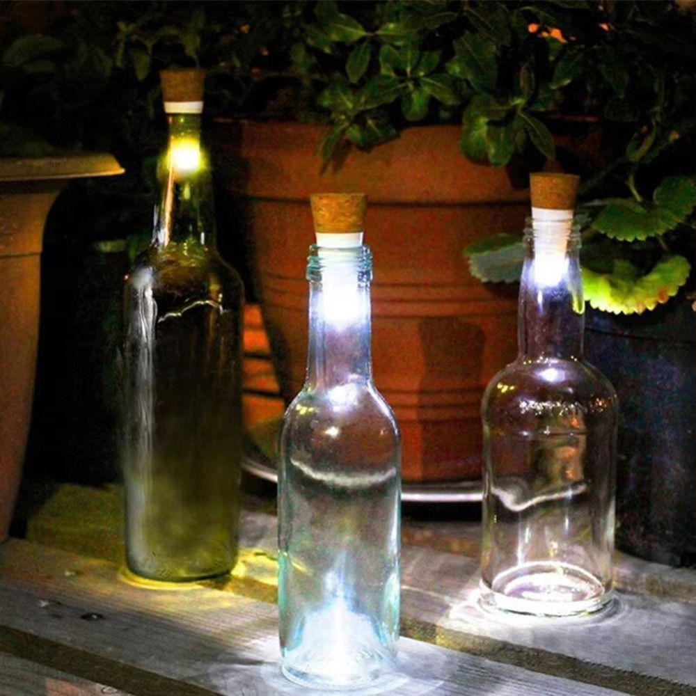 USB Rechargeable LED Bottle Lights Craft Light Wine Bottle Lights  Romantic Ambiance