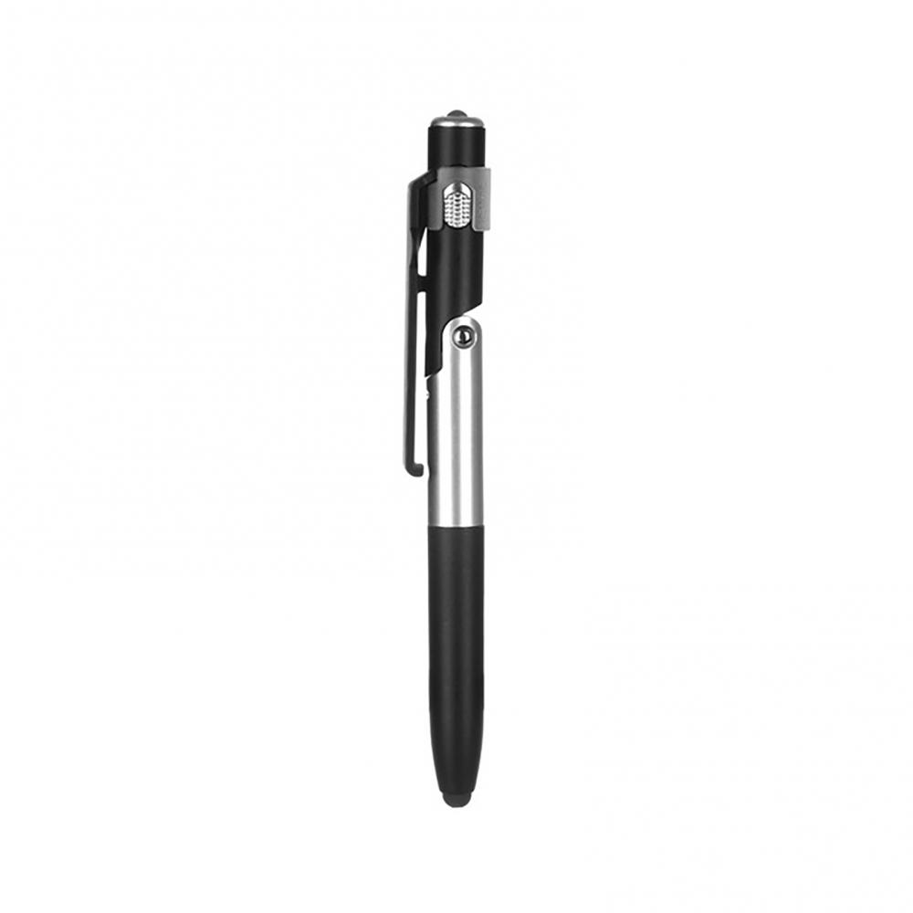 4 in 1 All in one  Ballpoint Pen Foldable LED Light Mobile Phone Rack Touch Ballpoint Pen Office School Supplies