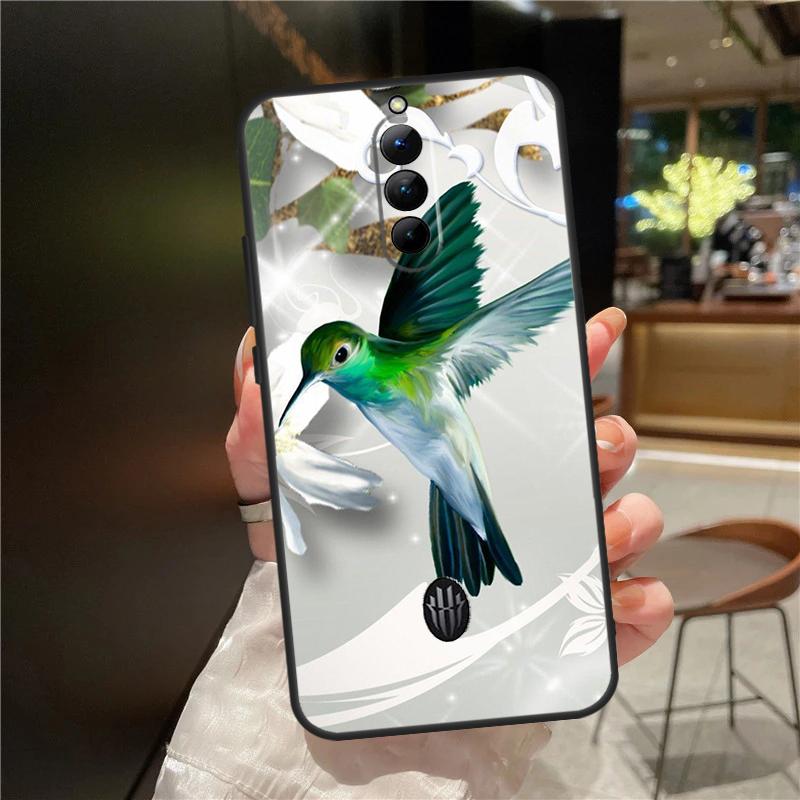 Hummingbird Case For ZTE Nubia Red Magic 11 10 8 8S 9 9S 10S Pro Plus 6 7 6S 7S For RedMagic 10 Air Cover