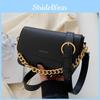 Fashionable Small Shoulder Bag For Women With Chain Element In Various Colors