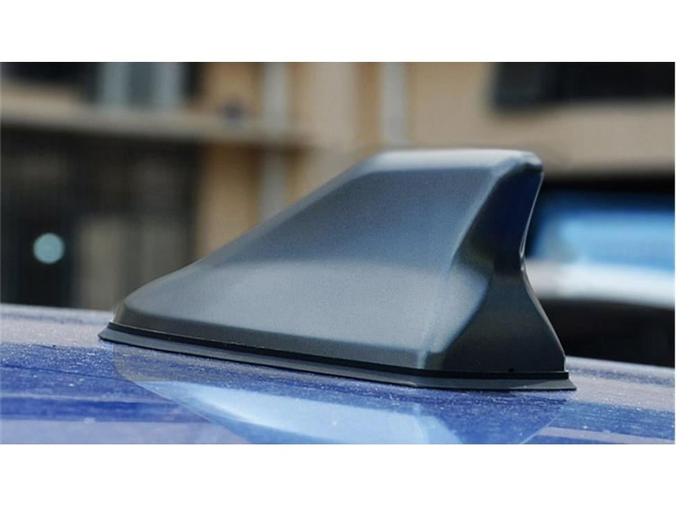 Second Gen Car Shark Fin Antenna: Decorative Tail Wing with Signal Radio Enhancement, No Drilling Required