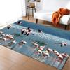 Flamingo Large Carpet Feather Wind Bedroom Floor Mat