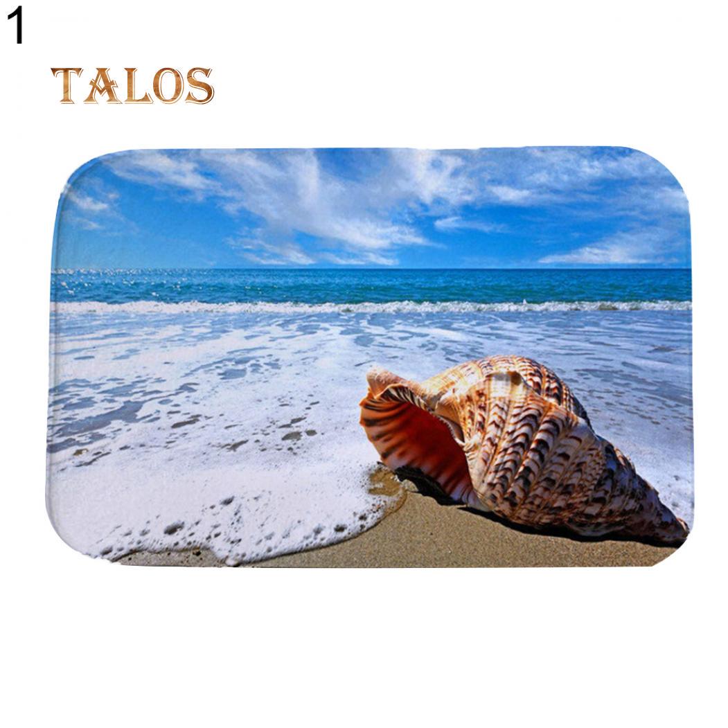 

40 x 60 см Морська черепашка Домашня Ванна Кухня Протиковзкий Килимок Спальня Килим Декорація 1#