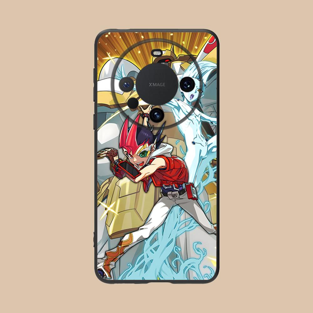 Yugioh Yuma Tsukumo Mobile Phone Case for Huawei Mate 60 50 40 30 20 10 Pro Plus Lite E 5G Colorful Printing Cover Luxury Pretty