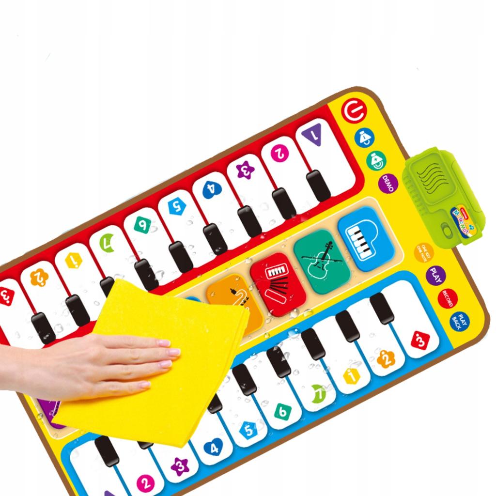 Musical Dance Mat Interactive Piano Instruments Large Colorful