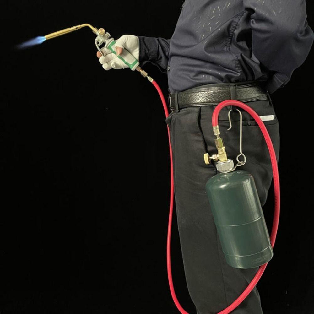 High Temperature Heating Application Welding Tool Ignition Dual Switch Brazing Torch 1.6m Hose Soldering Welding Torch BBQ