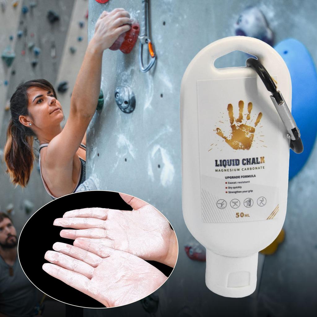 Liquid Magnesium Powder Chalk Gym Sweat-Resistant Quick Dry Rock Climbing Long-Lasting Hand Chalk Fluid Pole Powerlifting