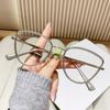 Fashion Anti-radiation Computer Glasses Retro Unisex Anti-blue Light Glasses Cat Eye Eyewear