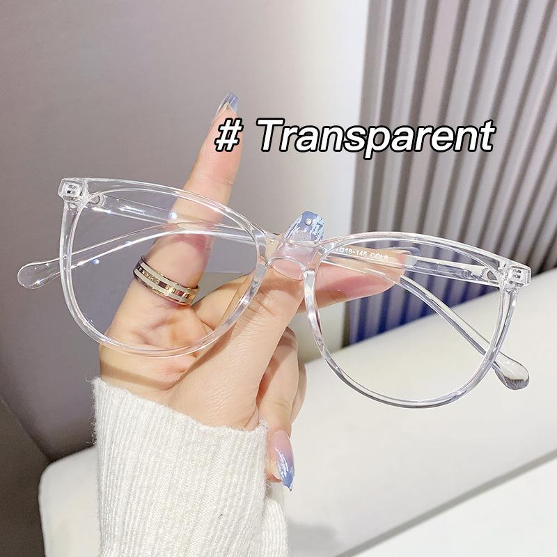 New Fashion Glasses for Women Retro Transparent Glasses Anti Blue Light Eyeglass Frame Luxury Brand Design Spectacles
