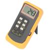 K Type Thermocouple Thermometer Dual Channel LCD Temperature Meter with 4 Probes DC60V AC24V Input